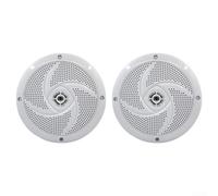 UTTASU Aluminum Grill Marine Speaker 6.5" UV Resistant | IPX7 waterproof, dust for proof, snow resistant, rain safe, ideal for boats and yachts
