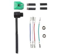 UTTASU AT-VMN95E Replacement Stylus for Audio-Technica Turntable Oval Cut Diamond Needle with Aluminium Carrier for AT-LP120X-USB, VM95 Series - Green