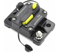 UTTASU Automatic Circuit Breaker 30A-300A 12V-48V DC, IP67 Waterproof with Manual Reset, M6 Connection for Car, Boat, Truck, Motorhome, Offroad