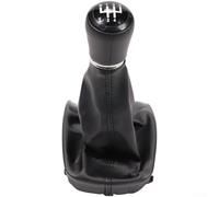 UTTASU Black Leather Gear Shift Boot Cover 23mm Hole for a3 8L Black | Fits for a3 8L 1996-2003, 23mm hole size, easy install, secure fit, manual transmission