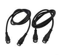 UTTASU BNC Q9 Connector for coaxial Cable 100cm for Oscilloscope BNC | Q9 connector type, for coaxial design, wireless router compatible, monitoring devices, black PVC jacket