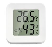 UTTASU Digital Thermo-Hygrometer with LCD Display - Precise Indoor Temperature & Humidity Meter - Compact Indoor Thermometer for Baby Room, Greenhouse & Cellar