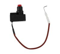 UTTASU Electronic Pulse Igniter for Gas Heaters, Push Button Switch with Cable, Heat Resistant up to 200°C, Easy Installation for Patio Stoves, BBQ and Outdoor Fire Pits
