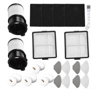 UTTASU Filter & Brush Kit For Shark IP3251 / IP3253 PowerDetect Vacuum | Includes 2 Post-Motor, 4 Pre-Motor Foam/Felt Filters, Carbon Cotton Pads & Brush