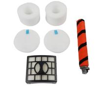 UTTASU Filter Set for Shark ZU701 Vacuum Cleaner, Replacement Kit with H12 HEPA Filter, Foam & Felt Filter, Soft Brush Roll, Part Number 1395FC831 XFF600 XHF600, 6 Pieces