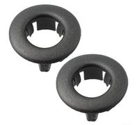 UTTASU For BMW Door Lock Rod Grommet For X5 E53 1999-2006 2PCS Interior Switches & Controls Replacement Part Black ABS Wear-Resistant Easy Install OEM 51418408567