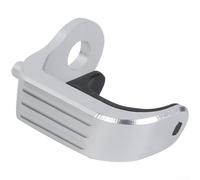 UTTASU For Brompton Folding Bike Front Fork Hook E Buckle CNC Machined Aluminum Alloy 6061 Lightweight Replacement Part For Frames Without Mud Guards(Silver)