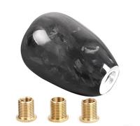 UTTASU for Forged Carbon Shift Knob Short M8 for m10 Adapter for Forged | for forged carbon fiber texture, lightweight aluminum core, sporty racing look, enhances driving feel