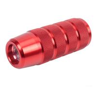 UTTASU for general Aluminum Gear Shift Knob Anti-Slip Shifter Handle for Car Truck - Lightweight Rust Resistant Manual Lever Red Blue Black(Red)