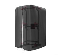 UTTASU Gym Rack Cover With Zipper For Squat Rack Weight Lifting Equipment Protection 420D Oxford Fabric Waterproof Dustproof Indoor Outdoor Use Black(M：42 * 40 * 64inches)