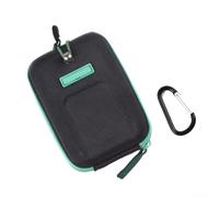 UTTASU Hard Shell Golf Rangefinder Case EVA Shockproof Cover with Carabiner Belt Clip - Waterproof Protective Pouch for Range Finder Storage Black