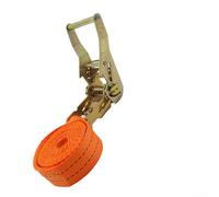 UTTASU Heavy Duty Ratchet Tie Down Straps,Tie Down Cargo Strap Luggage Lashing Strong Ratchet Belt With Buckle Polyester Ratchet Straps,Ratchet Tie Downs Straps (12 Meters)