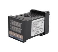 UTTASU Intelligent Digital Temperature Controller REX-C100 with PID Control, 0-400°C, K-Type Sensor Input, SSR Output for Oven and Injection Moulding Machine