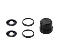 UTTASU Interchangeable Lens Set For Insta360 X5 Interchangeable Camera Lens Set 2PCS Premium Optical Glass Wide Angle Lens With Aluminum Alloy Ring Removal Tool For Professional Photography(black)