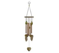 UTTASU Large Deep Tone Wind Chime with Chapel Bell Design for Garden, Patio and Balcony - Weatherproof, Soothing Sound, Easy Assembly, Dimensions 25 x 10 x 3 cm