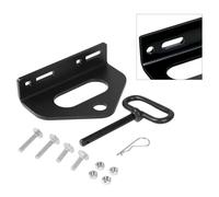 UTTASU Lawn Mower Hook Kit Towing Hitch with Adjustable Bracket and Chain Groove for Lawn Tractors, Trailers, Golf Carts and ATVs Compatible with Craftsman