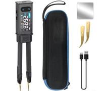 UTTASU LCR-ST2 2-in-1 Digital LCR ESR Clamp Meter For SMD Components, 1.47" Color Display, 100Hz-100kHz Scan, Magnetic Mount, Type-C, Portable Tool For Engineers(LCR-ST2 Standard)