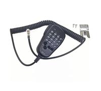 UTTASU MH-48A6J 6-Pin Speaker Microphone for Yaesu FT-7900R/FT-8900R/FT-7800R Radios, IP54-Rated, LED Backlit with 4 Programmable Buttons, ≥60dB SNR Noise-Canceling Mic, External 3.5mm Speaker Port