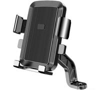 UTTASU Motorcycle Phone Mount 360° Rotatable Anti-Shake Handlebar Holder - One-Hand Quick Release for 4.7-7.1 Inch Smartphones - Secure Lock for Rough Terrains(B)