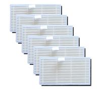 UTTASU Pack of 6 Replacement Filters for MONSGA MS1 MAX Robot Vacuum Cleaner, Washable HEPA Filter Made of High-Quality Material, Removes Dust and Pet Hair, Accessories for Cleanliness in Households