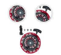 UTTASU Pull Back Starter Assembly for Honda GX160 GX200 5.5-6.5HP Engine, Replacement Pull Starter with Steel Latches and Pull Rope