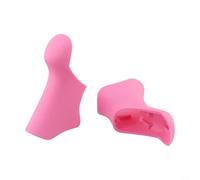 UTTASU Silicone Gear Shift Hoods For ST2300 ST3400 Weather Resistant Enhanced Non Slip Grip For Cyclists Outdoor Brake Lever Covers Ergonomic Comfort Low Profile Design Pair(Pink)