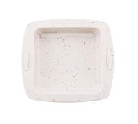 UTTASU Silicone Loaf Pan 27cm Non-Stick Bread for Mold - Heat Resistant to 230°C Flexible Cake Tin for Sourdough & Meatloaf - White Rectangular Bakeware