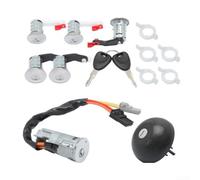 UTTASU Start Steering Lock Ignition Switch Cylinder Kit For Renault Master For Vauxhall Movano Interstar 1998-2010 Direct Replacement 7701471592