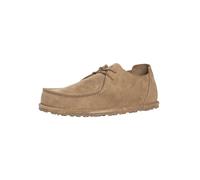 Utti Lace Leather Shoes Grey Taupe 8 UK