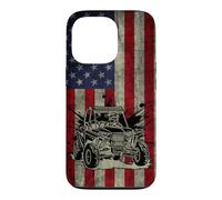UTV American Flag - Off Road Side By Side ATV Case for iPhone 13 Pro