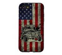 UTV American Flag - Off Road Side By Side ATV Case for iPhone SE (2020) / 7/8