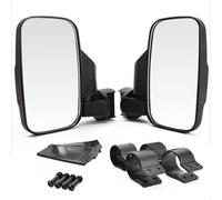 UTV/ATV Side Mirror for Polaris Trail Boss 570 R 2018-2021 2022 2023 2024 2025 2026+, Easy Adjustment Fits 1.75"-2" Inch Roll Cage Rearview Reversing Mirror High Impact