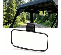 UTV Centre Rear View Mirror for Polaris RZR Pro R Troy Lee 2023-2025 | rigid adjustable mount with a wide convex; provides an expanded rearward view while; trail, ranch, farm and utility-vehicle