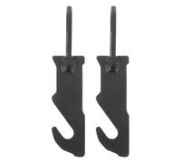 Utv Door Latch Extender 2pcs Black Iron Hinge Structure