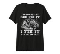 UTV Offroad SXS Funny Riding Four Wheeler Mudding Premium T-Shirt