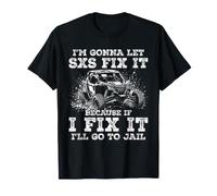 UTV Offroad SXS Funny Riding Four Wheeler Mudding T-Shirt