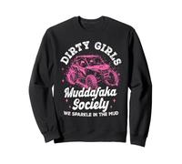 UTV Offroad SXS Girl Funny Riding Four Wheeler Mudding Sweatshirt