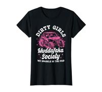 UTV Offroad SXS Girl Funny Riding Four Wheeler Mudding T-Shirt