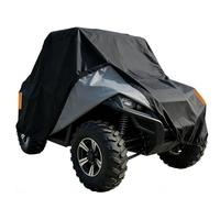 UTV Quad Cover Waterproof for Yamaha Viking 1000 EPS Law Enforcement Edition,Windproof ＆ Anti-UV 4 Wheeler Cover,Quad Tarp for Vehicle, Scooter, Outdoor Storage Dust Rain UV Protection