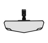 UTV Rear View Mirror Shockproof Wide Angle HD Middle Rear View Mirror 1.5 Inch to 2 Inch Roller Bar Holder for Polaris RZR XP 1000 XP 4 1000 S 1000
