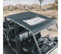 UTV Roof Top, Soft Rooftop Compatible with Can Am Defender Max HD 7/8/9/10 DSP XT XMR 2016-2024 Water-Resistant Sunshade Heavy-Duty Accessories