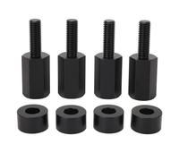 UTV Seat Riser Adjustable Black Lift Up Seat Rising Mounts Kit with 4 Extra Spacers Fit For X3 Strong Compatibility Enhanced Comfort Increased Legroom Improved Visibility Easy