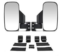 UTV Side View Mirrors Adjustable Rear Sight System for Polaris for ranger 570 for robust Plastic Black Farming Tool