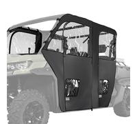 UTV Soft Cab Enclosure Doors For Can Am Defender MAX HD 7 8 9 10 XMR XT 2017 2018 2019 2020 2021 2022 2023 2024 Water-resistant Full Windshield