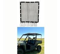 UTV Sunshade Mesh Top Cover Roof for Polaris Predator Dale Earnhardt Jr Edition 2004-2023 2024 2025 2026+, Breathable Dirt Wind UV Protection Net Roof Top Sun Shade Shield,A/2 Doors