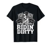 UTV SxS Sittin Pretty Off Road Girl Passenger Princess T-Shirt