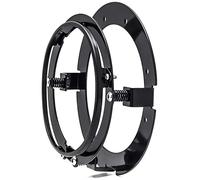 UTVIUNCT Universal 5.75 Inch Motorcycle LED Headlight Mounting Bracket 5-3/4" Motor Bike Round Headlamp Mount Brackets Ring (Black)