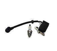 UTVTNPUKM 1 Set Ignition Coil & Spark Plug For King Craft AC 310716-38,BKS 400.2-2 For Castelgarden XB32 XB32D TR27 TB32 TB32D For Stiga SB27J TY Lawn mower ignition coil