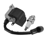 UTVTNPUKM Ignition Coil Module Spark Plug Kit 41401308A 41401306A 4140 1303A Fit for Stihl FS38 FS55 FC55 FS45 FS46 HS45 HL45 HS45 KM55 Replace the ignition coil