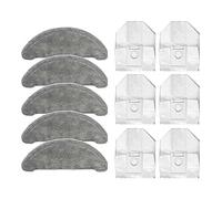 UTVTNPUKM Robot Vacuum Cleaner Dust Bag Mop Cleaning Cloth Replacement Accessory Parts Suitable Fit For Ruimi EVE Plus Vacuum cleaner accessories